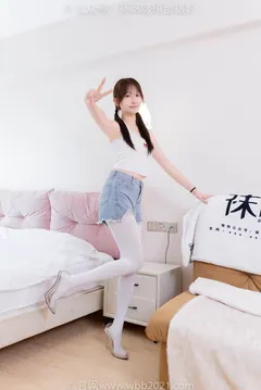 [BoBoSocks袜啵啵]NO.582 香菜-高跟鞋、厚白丝、裸足[152P/1V/5.82GB] - 1