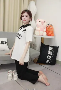 小众视觉 021-小薯条韩系学苑风白袜板鞋［117P/1V/5G］ - 3