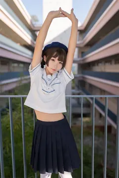 风之领域精品写真@No.146 小小白丝水手少女 [45P/115MB] - 2