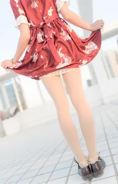 风之领域精品写真@No.154 街道上的红裙肉丝女孩 [47P/135MB] - 4
