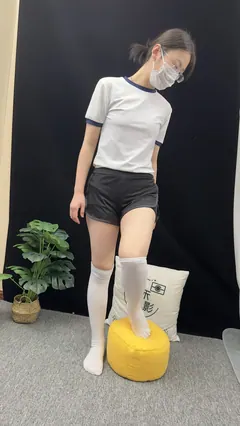 三禾摄影 NO.009 体操服 过膝棉袜[140P/1V/3.80GB] - 1