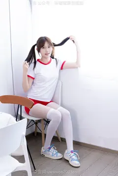 [BoBoSocks袜啵啵]NO.611 香菜-板鞋、厚白丝过膝袜、薄白丝、体操服[148P/1V/5.89GB] - 2