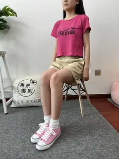 三禾摄影 NO.025 休闲短裤 棉袜 帆布鞋[182P/1V/754MB] - 3