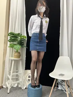 三禾摄影 NO.048 牛仔裙 黑丝 高跟[232P/1V/2.74GB] - 4