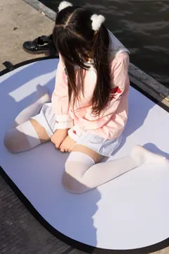 喵写真 VOL.010 湖边白丝罗莉 [66P/494MB] - 1