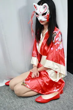 三禾摄影 NO.052 和服 黑丝 肉丝 平底鞋[226P/1V/3.14GB] - 1