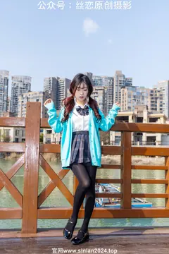 丝恋摄影 NO.020 小梦-学苑风 jk连衣裙 黑色丝袜 黑色小皮鞋[228P/1V/4.38GB] - 4