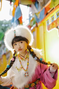 [YITUYU艺图语]2023.02.12 藏族小卓玛 蓝胖子-[27+1P/190MB] - 1