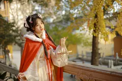[YITUYU艺图语]2023.02.13 银杏汉服 是蝶绪咩[21+1P/146MB] - 1