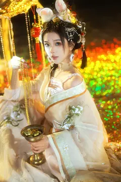 [YITUYU艺图语]2023.02.16 财神座下兔子仙官 彭十六elf[22+1P/205MB] - 4