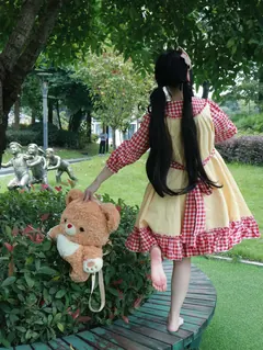 小羊蛋卷 小熊连衣裙[17P/215M] - 3