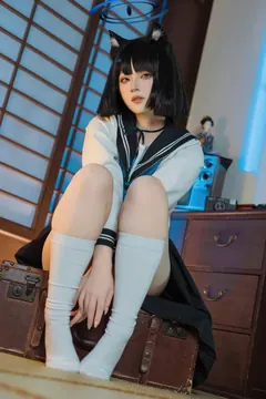 屿鱼 – 蔚蓝档案 桐生桔梗[53P/553MB] - 2