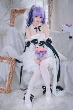 猫大人 – 碧蓝航线 独角兽 花嫁[23P/273MB] - 1
