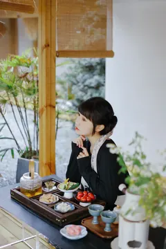 [YITUYU艺图语]2023.04.03 茶系慢生活 蓝胖子[31+1P/244MB] - 1