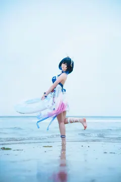 Seele麦麦 – 希尔彼岸浪花物语 海滩[72P/720MB] - 3