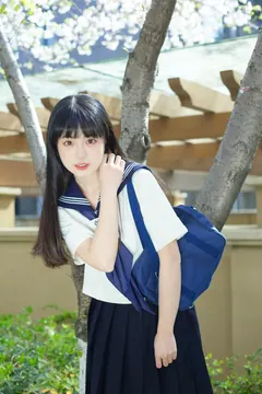 [YITUYU艺图语]2023.04.10 水手服的春天 可爱泡泡呀[29+1P/354MB] - 4