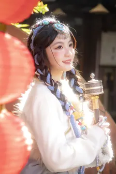 [YITUYU艺图语]2023.04.10 甜甜的卓玛姑娘 思楠[24+1P/460MB] - 4