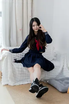 勿恋传媒 NO.2655 豆蔻-jk至服、板鞋、白棉袜、裸足[157P/1V/4.18GB] - 3