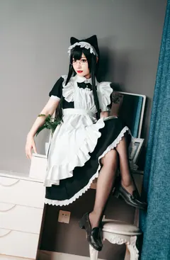 [YITUYU艺图语]2023.04.19 在家偷偷穿上了钕仆装 桃墨公子x [38+1P/269MB] - 3