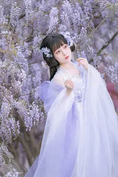 [YITUYU艺图语]2023.04.24 紫藤小花仙 麻辣孔雀 [19+1P/131MB] - 3