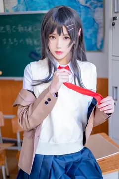 [YITUYU艺图语]2023.04.25 麻衣學姐至服cosplay 桜桃喵[21+1P/207MB] - 3