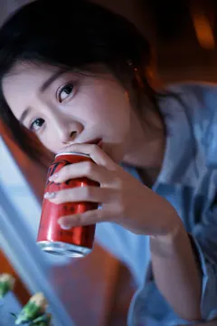 [YITUYU艺图语]2023.05.02 夜半偷偷趴冰箱，一点点微光摄影 喵喵喵是锦儿呀[27+1P/265MB] - 2