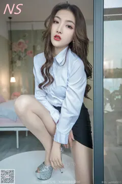 [纳丝摄影]0131 快手主播楠希OL装[92P/764MB] - 4