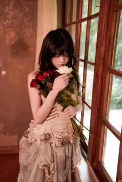 桜桃喵 NO.188 – 玻璃玫瑰[11P/214MB] - 2
