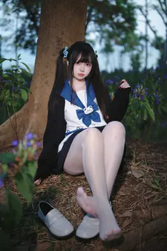 洛桑w伊梓 NO.019 – 桑梓双马尾jk[32P/326MB] - 3