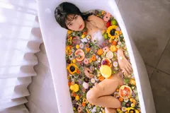 [YITUYU艺图语]2023.05.31 浴缸鲜花少女 文文[44+1P/419MB] - 4