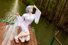阿雪雪 NO.017 – 蕾姆和服[19P/81MB] - 2
