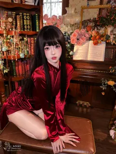 麻薯好吃 NO.004 – 酒红礼赞[47P/521MB] - 1
