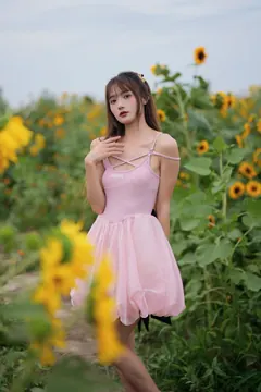 [YITUYU艺图语]2023.06.06 蓝调向日葵少女 兔子Zzz不吃胡萝卜[28+1P/318MB] - 4
