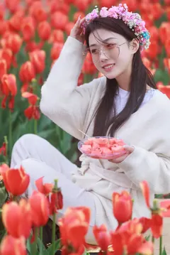 [YITUYU艺图语]2023.06.07 郁金香拍照 裴同学[27+1P/529MB] - 4
