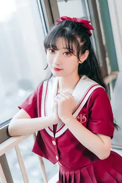 [YITUYU艺图语]2023.06.08 红色JK 桃墨公子x[22+1P/210MB] - 3