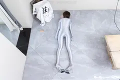 [BoBoSocks袜啵啵]NO.718 小甜豆-高跟凉鞋、银色连体衣[190P/1V/5.85GB] - 4