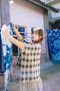 [YITUYU艺图语]2023.06.12 扎染之旅 贰加六[25+1P/347MB] - 2