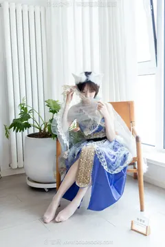 [BoBoSocks袜啵啵]NO.722 小甜豆-高跟鞋、油亮薄白丝、裸足[167P/1V/6.67GB] - 4