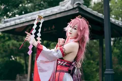 [YITUYU艺图语]2023.07.04 八重神子 桃墨公子x[23+1P/253MB] - 2