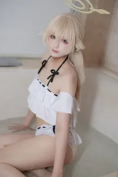 lunananya NO.021 – 蔚蓝档案 阿慈谷日富美泳装[26P/126MB] - 4