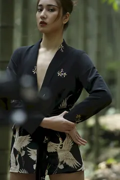 [YITUYU艺图语]2023.07.22 竹林深处 林林[29+1P/453MB] - 1