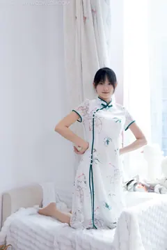 勿恋传媒 NO.2761 山奈-高跟凉鞋、薄肉丝、裸足、旗袍[150P/1V/5.64GB] - 4
