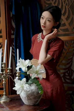 [YITUYU艺图语]2023.07.25 红色 小羊爱干饭[20+1P/338MB] - 1