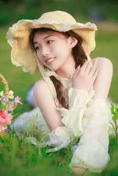 [YITUYU艺图语]2023.08.02 草地人像 裴同学[23+1P/880MB] - 3