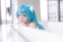 Xiaoyukiko NO.008 – Mint PJs 异环 薄荷 浴室睡衣[42P/80MB] - 2
