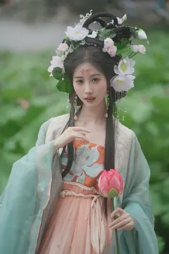 [YITUYU艺图语]2023.08.04 十二花神之荷花花神 绵绵[35+1P/486MB] - 2