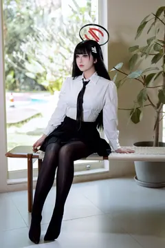 半半子 NO.085 – 蔚蓝档案 调月莉音 至服x竞泳[64P/5V/634MB] - 4