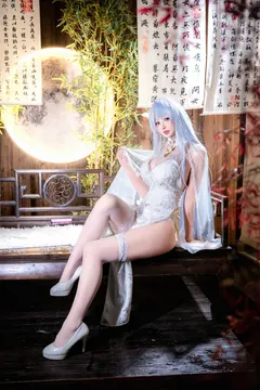 西园寺南歌写真 NO.038 – 碧蓝航线 阿尔比恩旗袍[9P/40MB] - 2