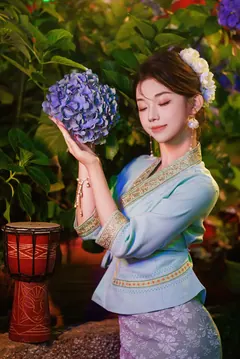 [YITUYU艺图语]2023.08.14 傣族女孩 裴同学[38+1P/709MB] - 1