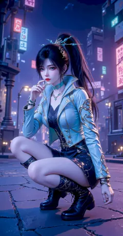 AI绘画 1159 青鳞 [44P/667M] - 4